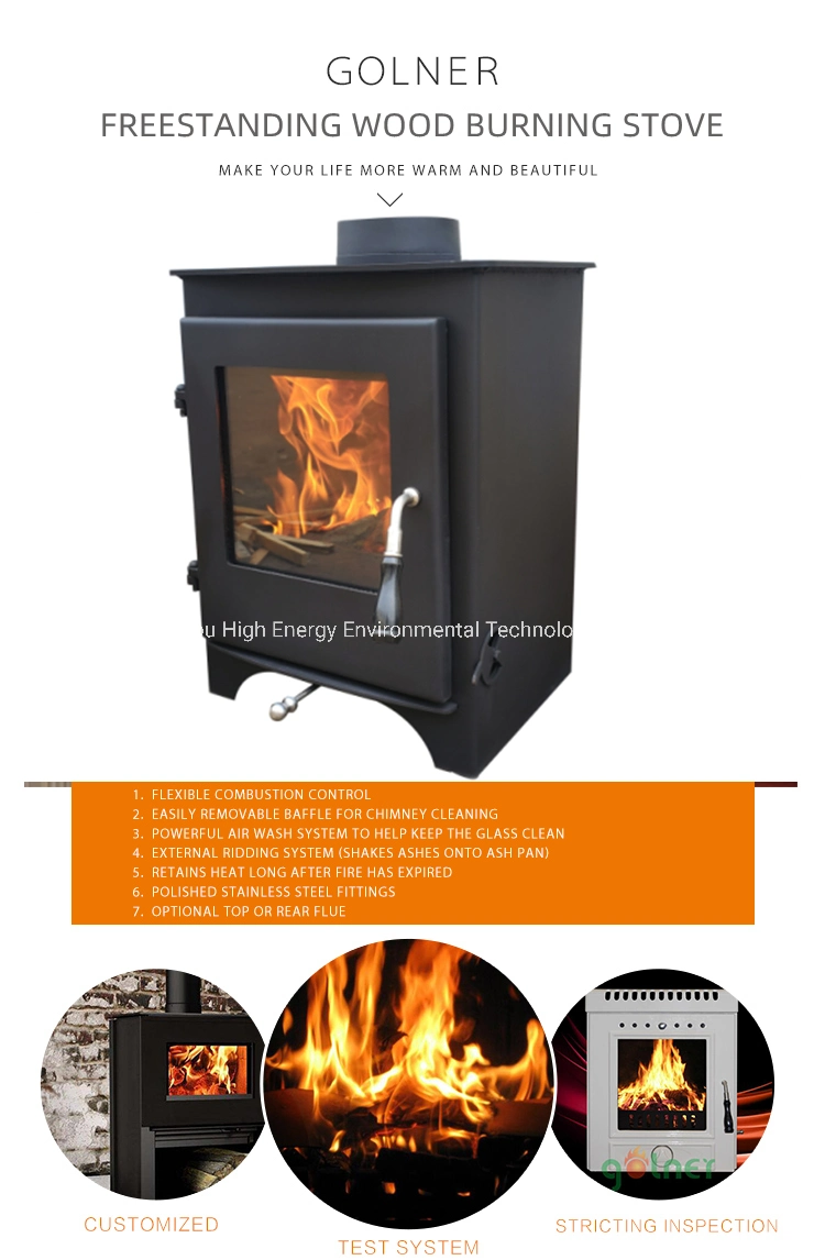 Cast Iron Heater Stove Fireplace Fire Heaters