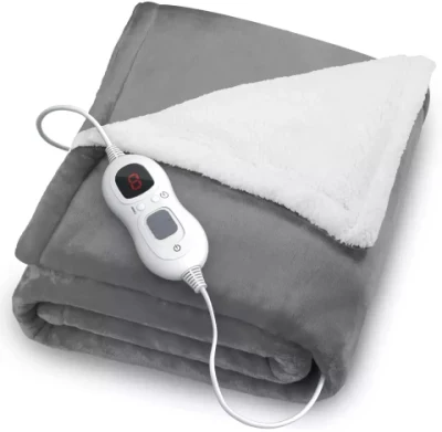 Chauffage rapide lavable chaud chauffant chauffant jeter couverture chauffante flanelle couverture électrique chauffée