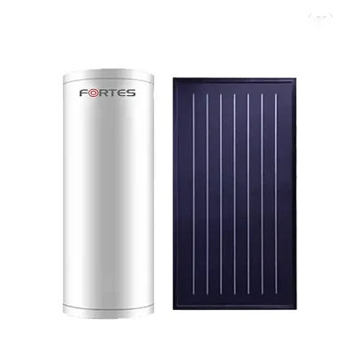 Chauffe-eau solaire à panneau plat pressurisé compact de nouvelle technologie