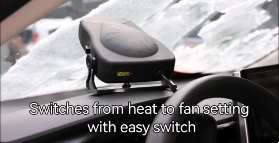 Ventilateur/dégivreur de voiture 12V/24V 180W, chauffage pour dégivrer et enlever la glace ou la neige sur la fenêtre de la voiture