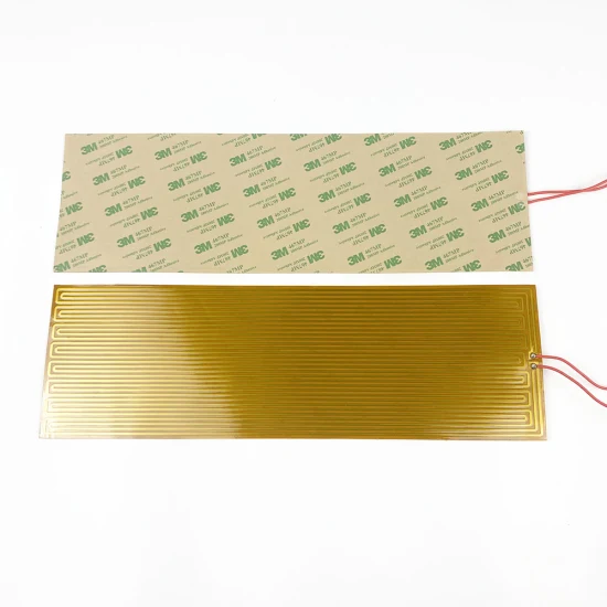 Réchauffeur de Kapton de carte PCB de film de polyimide flexible électrique industriel de 6V/12V avec l'adhésif